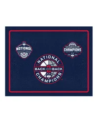 UConn Mens Back to Back Champs Area Rug 8 x 10 by   