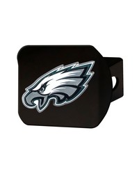 Philadelphia Eagles Black Metal Hitch Cover  3D Color Emblem Green by   