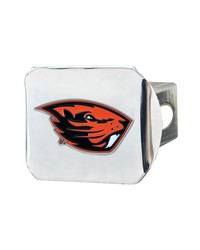 Oregon State Beavers Hitch Cover  3D Color Emblem Chrome by   