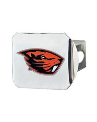Oregon State Beavers Color Hitch Cover Chrome by   