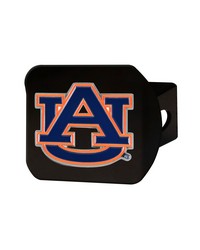 Auburn Tigers Black Metal Hitch Cover  3D Color Emblem Navy by   