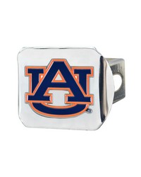 Auburn Tigers Hitch Cover  3D Color Emblem Chrome by   