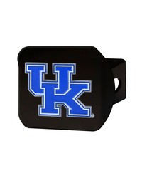 Kentucky Wildcats Black Metal Hitch Cover  3D Color Emblem Blue by   