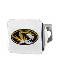 Missouri Tigers Hitch Cover  3D Color Emblem Chrome by   