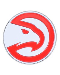 Atlanta Hawks 3D Color Metal Emblem Red by   