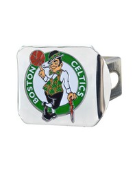 Boston Celtics Hitch Cover  3D Color Emblem Chrome by   