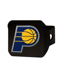 Indiana Pacers Black Metal Hitch Cover  3D Color Emblem Blue by   
