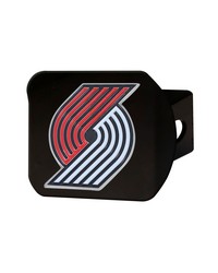 Portland Trail Blazers Black Metal Hitch Cover  3D Color Emblem Red by   