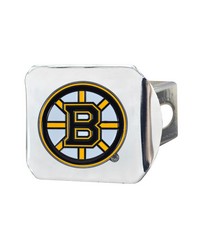 Boston Bruins Color Hitch Cover Chrome by   
