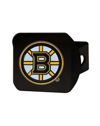 Boston Bruins Black Metal Hitch Cover  3D Color Emblem Black by   