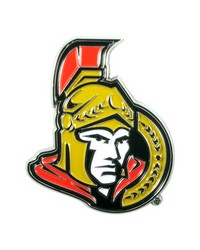 Ottawa Senators 3D Color Metal Emblem Yellow by   