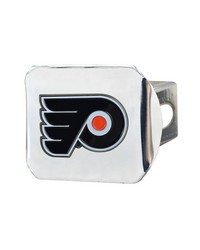 Philadelphia Flyers Color Hitch Cover Chrome by   