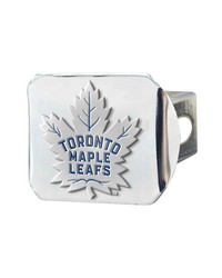 Toronto Maple Leafs Color Hitch Cover Chrome by   