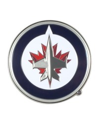 Winnipeg Jets 3D Color Metal Emblem White by   