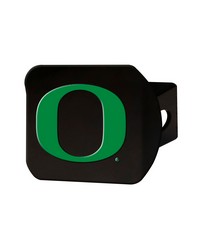 Oregon Ducks Black Metal Hitch Cover  3D Color Emblem Green by   