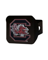 South Carolina Gamecocks Black Metal Hitch Cover  3D Color Emblem Black by   