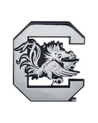 South Carolina Gamecocks 3D Chrome Metal Emblem Chrome by   