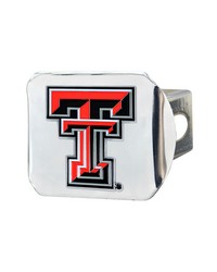 Texas Tech Red Raiders Hitch Cover  3D Color Emblem Chrome by   
