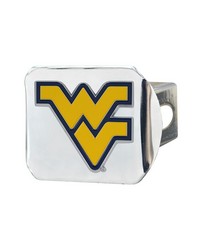 West Virginia Mountaineers Hitch Cover  3D Color Emblem Chrome by   