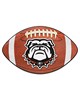 Fan Mats  LLC Georgia Bulldogs Football Mat Brown