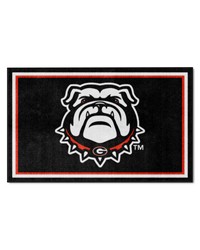 Georgia Bulldogs 4x6 Rug by  Ralph Lauren 