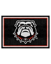 Georgia Bulldogs 5x8 Rug by  Kravet Wallcovering 