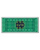 Fan Mats LLC Notre Dame Fighting Irish Football Field Runner Green