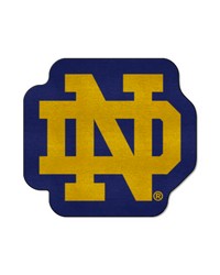 Notre Dame Fighting Irish Mascot Rug Navy by   