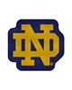 Fan Mats LLC Notre Dame Fighting Irish Mascot Mat Navy