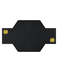 Notre Dame Fighting Irish Motorcycle Mat Black by   