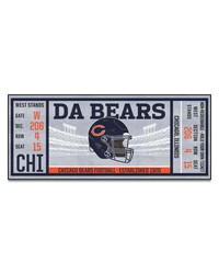 Chicago Bears Ticket Runner by   