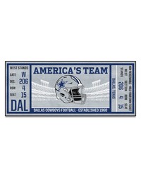 Dallas Cowboys Ticket Runner by   