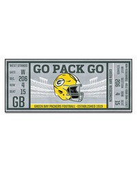 Green Bay Packers Ticket Runner by   