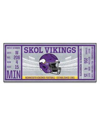 Minnesota Vikings Ticket Runner by   
