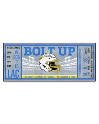 Los Angeles Chargers Ticket Runner by   