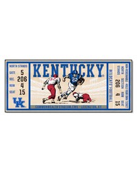 Kentucky Wildcats Ticket Runner Rug  30in. x 72in. Blue by   