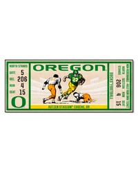 Oregon Ducks Ticket Runner Rug  30in. x 72in. Green by   