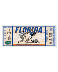 Florida Gators Ticket Runner Rug  30in. x 72in. Blue by   