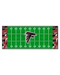 Atlanta Falcons Football Field Runner Mat  30in. x 72in. XFIT Design Pattern by   