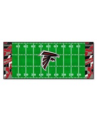 Atlanta Falcons Football Field Runner Mat  30in. x 72in. XFIT Design Pattern by   