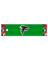 Atlanta Falcons Putting Green Mat  1.5ft. x 6ft. Pattern by   