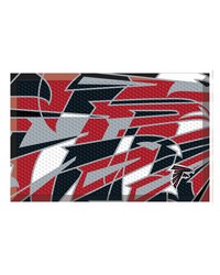 Atlanta Falcons Rubber Scraper Door Mat XFIT Design Pattern by   