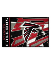 Atlanta Falcons Starter Mat XFIT Design  19in x 30in Accent Rug Pattern by   