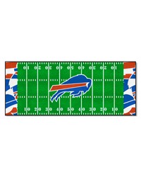 Buffalo Bills Football Field Runner Mat  30in. x 72in. XFIT Design Pattern by   