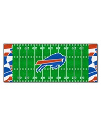 Buffalo Bills Football Field Runner Mat  30in. x 72in. XFIT Design Pattern by   