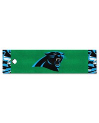 Carolina Panthers Putting Green Mat  1.5ft. x 6ft. Pattern by   