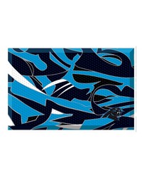 Carolina Panthers Rubber Scraper Door Mat XFIT Design Pattern by   