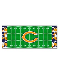 Chicago Bears Football Field Runner Mat  30in. x 72in. XFIT Design Pattern by   
