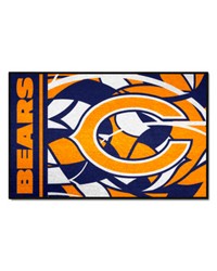 Chicago Bears Starter Mat XFIT Design  19in x 30in Accent Rug Pattern by   