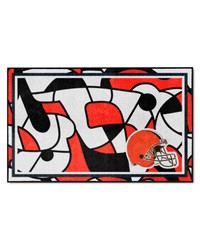Cleveland Browns 4x6 Rug NFL x FIT by   